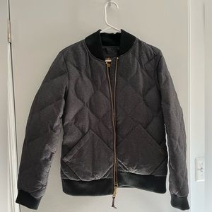 Eddie Bauer Quilted Bomber Style Jacket Mens Medium